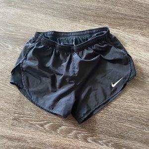 Nike running track shorts
